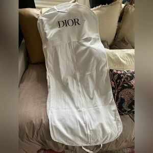 Dior White Protective Garment Cover